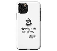 Citazione di Shakespeare: Amleto - La Brevità È L'Anima Dell'Acume Custodia per iPhone 11 Pro