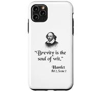Citazione di Shakespeare: Amleto - La Brevità È L'Anima Dell'Acume Custodia per iPhone 11 Pro Max