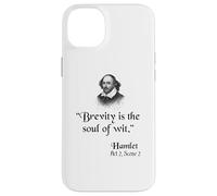 Citazione di Shakespeare: Amleto - La Brevità È L'Anima Dell'Acume Custodia per iPhone 14 Plus