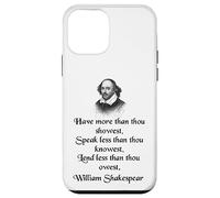 Citazione di Shakespeare - King Lear - Have More Than Thou Showest Custodia per iPhone 12 mini