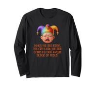 Citazione di Shakespeare King Lear Shakespeare Maglia a Manica