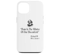 Citazione di Shakespeare - Ora è l'inverno del nostro malcontento Custodia per iPhone 13