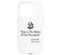 Citazione di Shakespeare - Ora è l'inverno del nostro malcontento Custodia per iPhone 15 Pro