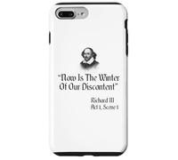 Citazione di Shakespeare - Ora è l'inverno del nostro malcontento Custodia per iPhone 7 Plus/8 Plus
