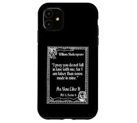 Citazione di Shakespeare sull'amore, Come ti piace Custodia per iPhone 11