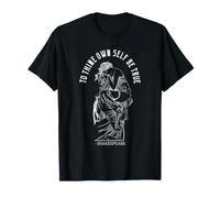 Citazione di Shakespeare To Thine Own Self Be True Hamlet Maglietta