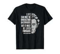 Citazione di Søren Kierkegaard: La vita può essere compresa solo Maglietta
