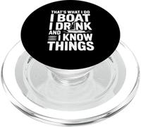 Citazione di That's What I Do I Drink And I Know Things PopSockets PopGrip per MagSafe