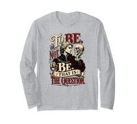 Citazione di William Shakespeare To Be Or Not To Be Hamlet Maglia a Manica