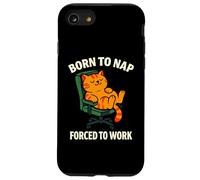 Citazione divertente Born to Nap Lazy Custodia per iPhone SE (2020) / 7/8