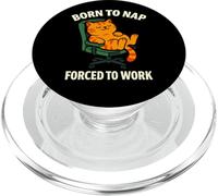 Citazione divertente Born to Nap Lazy PopSockets PopGrip per MagSafe