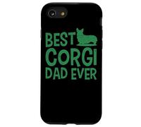 Citazione divertente del proprietario di un cane carino di Corgi Dad Ever Custodia per iPhone SE (2020) / 7 / 8