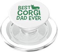 Citazione divertente del proprietario di un cane carino di Corgi Dad Ever PopSockets PopGrip per MagSafe