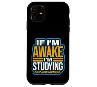 Citazione divertente della sessione di studio sulla codifica dello sviluppo web Custodia per iPhone 11