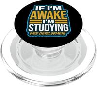 Citazione divertente della sessione di studio sulla codifica dello sviluppo web PopSockets PopGrip per MagSafe