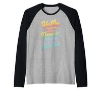 Citazione Divertente della Squadra Hello We Are That Dream Coworker Gag Joke Maglia con Maniche Raglan