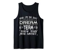 Citazione Divertente Dream Team - Indovina Chi Ti Hanno Avvertito Canotta
