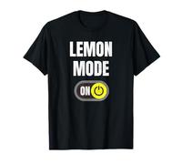Citazione Divertente per Gli Amanti degli agrumi Lemon Mode On Lemon Food Maglietta