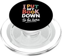 Citazione divertente per gli amanti dei libri PopSockets PopGrip per MagSafe