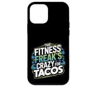 Citazione divertente per gli amanti del fitness e dei taco per i drogati di allenamento Custodia per iPhone 12 mini