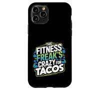 Citazione divertente per gli amanti del fitness e dei taco per i drogati di allenamento Custodia per iPhone 11 Pro