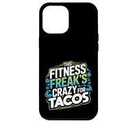 Citazione divertente per gli amanti del fitness e dei taco per i drogati di allenamento Custodia per iPhone 12 Pro Max
