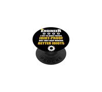 Citazione Divertente per Ingegneri sul Problem Solving PopSockets PopGrip Adesivo