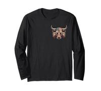 Citazione divertente se i generi confondono si va latte un toro Vintage Maglia a Manica