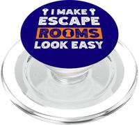 Citazione Exit Room I Make Escape Rooms Look Easy Group Game PopSockets PopGrip per MagSafe