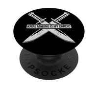Citazione Fabbro Umoristica Coltelli Forja PopSockets PopGrip Adesivo