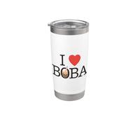 Citazione I Love Boba Bicchiere termico in acciaio inox doppia parete