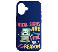 Citazione infermiera segni vitali sono per una ragione operatori sanitari Custodia per iPhone 16