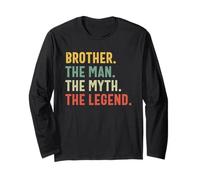Citazione ispiratrice Brother The Legend Maglia a Manica
