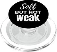 Citazione morbida ma non debole per l'empowerment per le donne PopSockets PopGrip per MagSafe