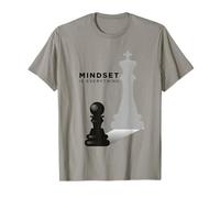 Citazione Motivazionale di Chess Pawn - Mindset Is Everything Maglietta