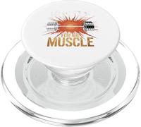 Citazione motivazionale di Hustle For The Muscle PopSockets PopGrip per MagSafe
