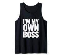Citazione Motivazionale di I'm My Own Boss per imprenditori Canotta