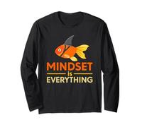 Citazione Motivazionale di Ispirazione di Mindest Is Everything Maglia a Manica