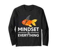 Citazione Motivazionale di Ispirazione di Mindest Is Everything Maglia a Manica