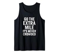 Citazione Motivazionale Go The Extra Mile Canotta