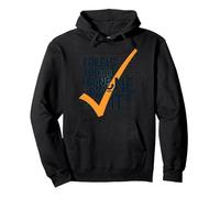 Citazione Motivazionale I Get It, I Got It, I Done Did It! Felpa con Cappuccio, Unisex per Adulti, Nero, M