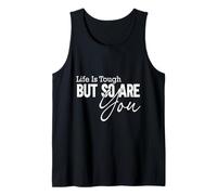 Citazione Motivazionale Life is Tough Inspirational Canotta