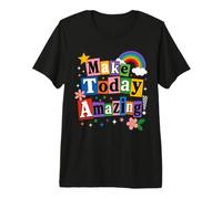 Citazione Motivazionale Make Today Amazing Growth Mindset Maglietta Premium