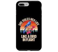 Citazione motivazionale "She Rules Her Life Like A Bird In Flight" Custodia per iPhone 7 Plus/8 Plus
