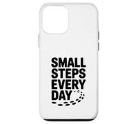 Citazione motivazionale "Small Steps Every Day" Custodia per iPhone 12 mini