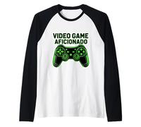 Citazione per gli amanti del controller di gioco appassionato di videogiochi Maglia con Maniche Raglan