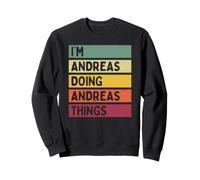 Citazione Personalizzata Divertente I'm Andreas Doing Andreas Things Felpa