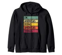 Citazione Personalizzata Divertente I'm Andreas Doing Andreas Things Felpa con Cappuccio