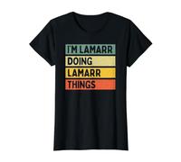 Citazione Personalizzata Divertente I'm Lamarr Doing Lamarr Things Maglietta con Stampa Grafica Economica