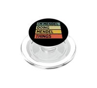 Citazione personalizzata divertente I'm Mendel Doing Mendel Things PopSockets PopGrip per MagSafe